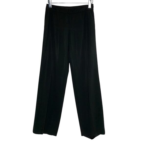 Max Mara 28 Womens Black Wide Leg Trouser Pant Minimalist Capsule - Picture 1 of 8